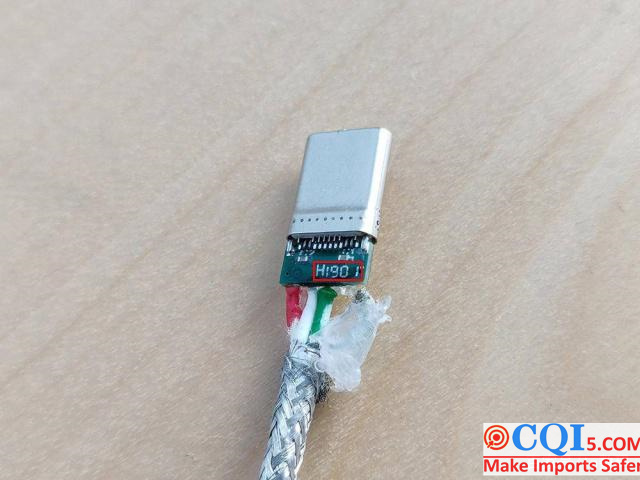 01019-Third-party type-c to Lightning fast charging cable quality details-7