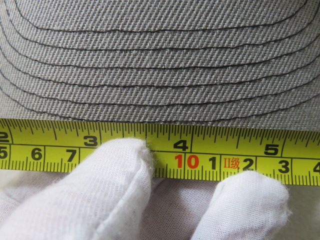 Hat inspection standards-5 stitches per inch