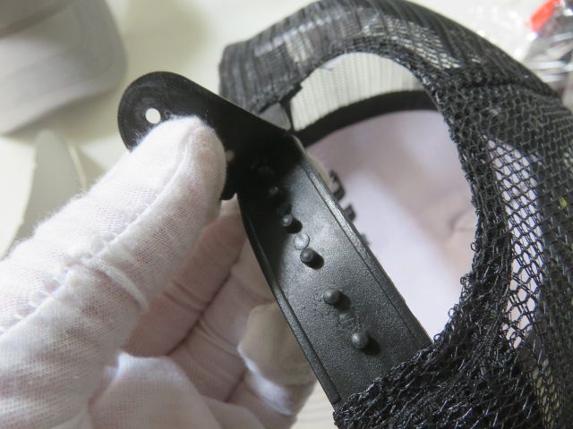 Hat inspection standards-Buckle check