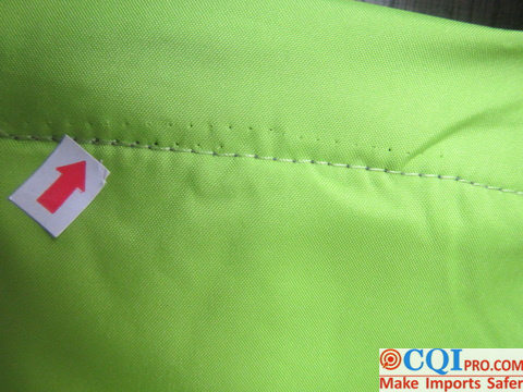 Clothing defects inspection