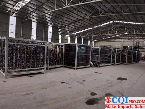 Warehouse of Chinese furniture factory