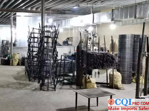 Folding table production process，China Furniture Factory