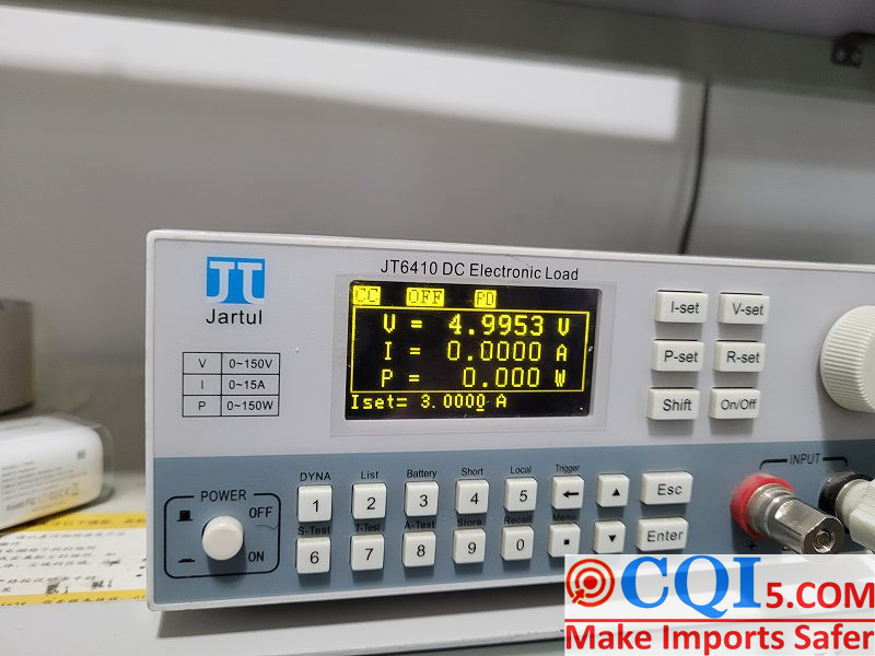 Power Adapter Inspection Standards-Boot time delay