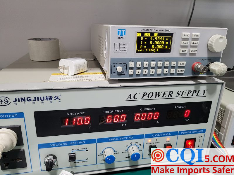 Power Adapter Inspection Standards-Output no-loading voltage