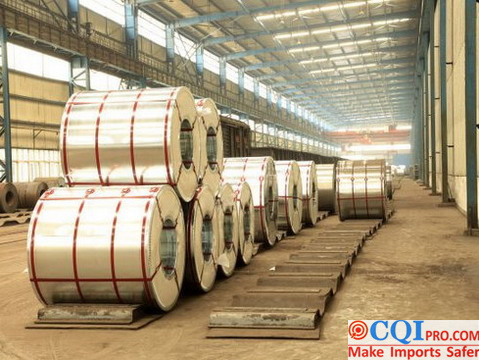 Stainless Steel rolls in the Stainless Steel warehouse in China