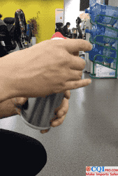 Thermos cup inspection