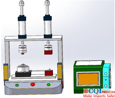 Schematic diagram of the principle of sealing test