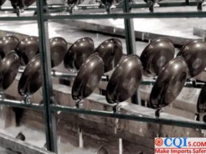 Hard oxidation of non-stick wok production process